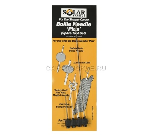Запасной набор игл Solar Spare Set of 4 tools